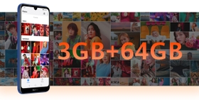 3GB + 64GB3Large Storage