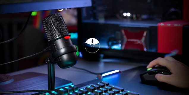  HyperX SoloCast – USB Condenser Gaming Microphone, for PC, PS5,  PS4, and Mac, Tap-to-Mute Sensor, Cardioid Polar Pattern, Great for  Streaming, Podcasts, Twitch, , Discord - White : Everything Else