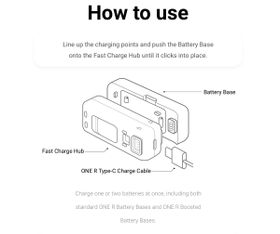 The Insta360 ONE R Boosted Battery Base
