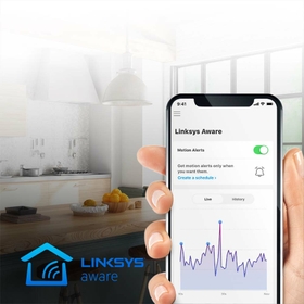 LINKSYS AWARE, THE FIRST-EVER MESH WIFI MOTION SENSING TECHNOLOGY