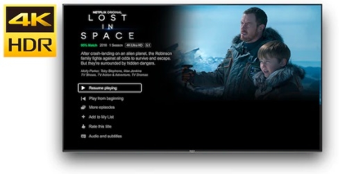 Watch Netflix in 4K HDR