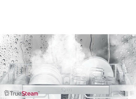 LG QuadWash Steam Dishwasher : DFB425FW | LG | Xcite KSA