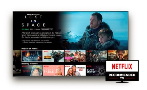Our Android 4K TVs are recommended by Netflix