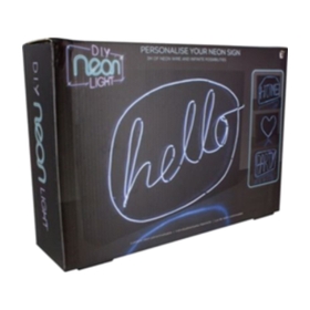 Paladone DIY Neon Light Black and Blue