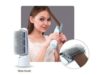 Blow Brush with Small Comb