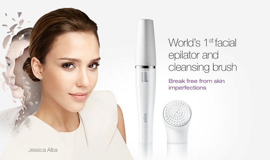 Braun silk-épil 9 skinspa wet & dry epilator +face (se9-538) price in  Kuwait, X-Cite Kuwait