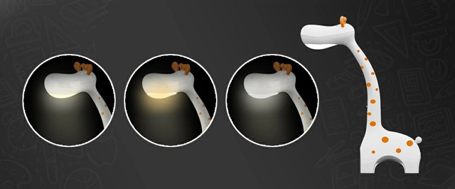 3 ألوان اضاءة LED