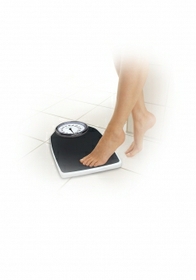 Battery-free Mechanical Scale with Analogue Full-View Dial