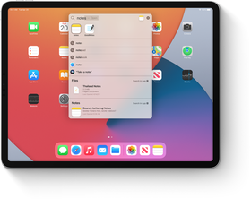 iPadOS. Smooth operating system.