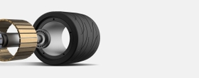 High-Power Hub Motor, Unique Tread Design