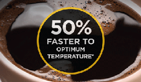 50% Faster To Optimum Temperature