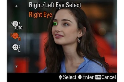 اختيار العين اليمنى / اليسرى لتلبية حاجتك
