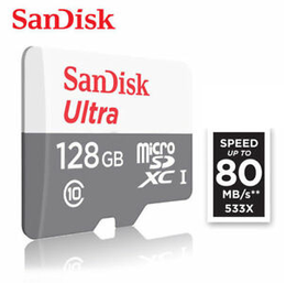 Sandisk Ultra Android Uhs I 128gb Microsd 80mb S Class 10 Card With Adapter Sdsqunc 128g Gn6ma Xcite Alghanim Electronics Saudi Arabia Best Online Shopping Experience In Ksa