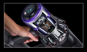 Powered by a Dyson Hyperdymium™ motor