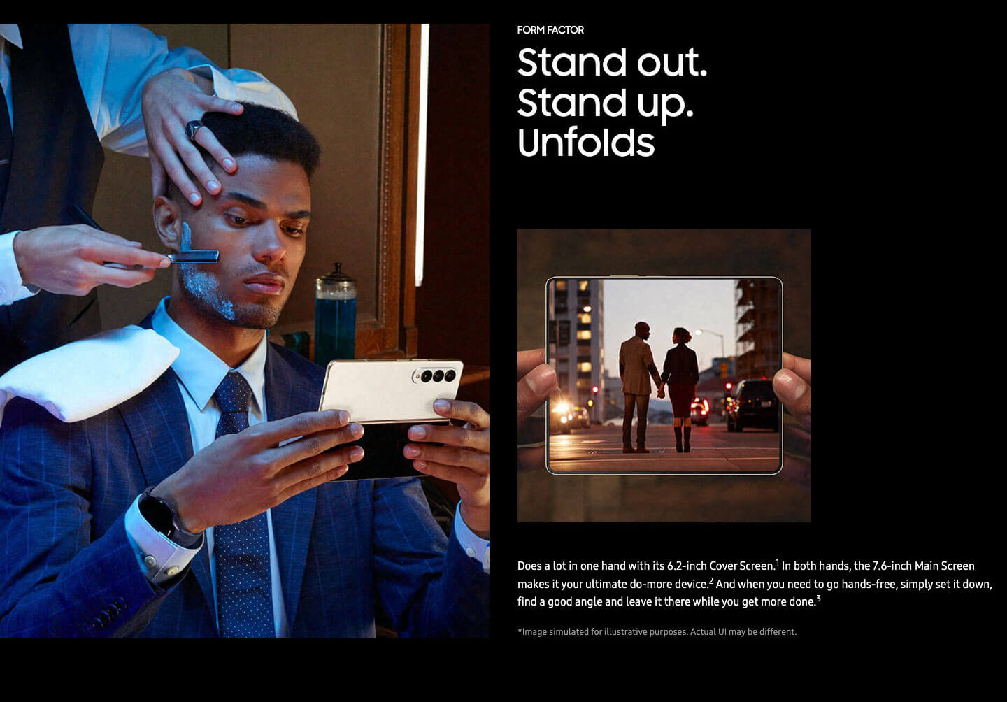 Samsung Galaxy Z Fold 4 5G Dual SIM, 12GB+256GB Folding Phone 2